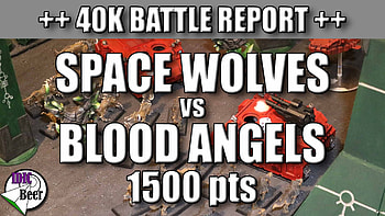 Space Wolves 13th Company Vs Blood Angels (1500pts Warhammer 40k Battle Report) HD wallpaper