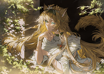 Horn - Arknights, video game, Arknights HD wallpaper