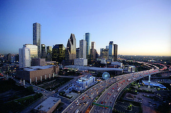 H-Town, Houston Skyline HD wallpaper