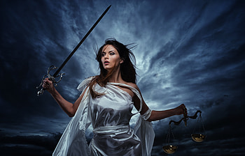 Fantasy Girl With Sword , girls, model, sword, graphy HD wallpaper
