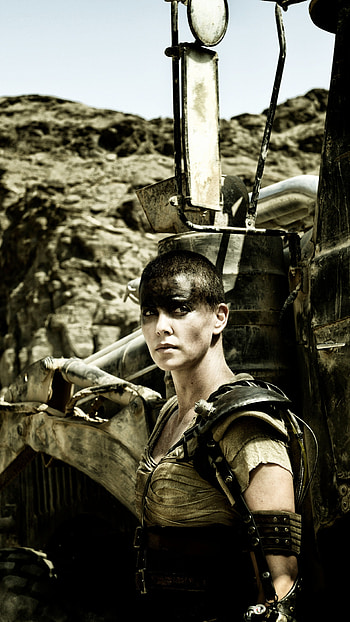 Charlize Theron, madmax fury road, hollywood movie HD phone wallpaper