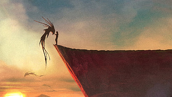 Friendship With Drago, dragons, creature, artist, artwork, digital-art, deviantart HD wallpaper