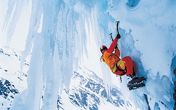 Ice climbing , Frozen adventure, Thrilling ice climbing, Vertical winter sport HD wallpaper