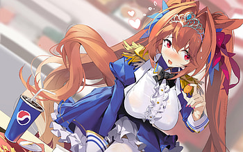 Daiwa Scarlet, cafe, Uma Musume, manga, Uma Musume characters, Daiwa Sukaretto, Daiwa Scarlet Uma Musume HD wallpaper