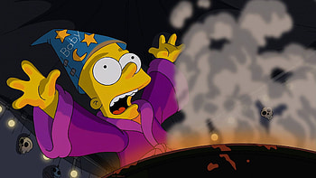 of Bart Simpson from The Simpsons, TV Show, The Simpsons, Bart Simpson HD wallpaper