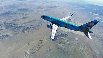 Alaska Airlines, Disneyland flights, AVSIM forums, Screenshots HD wallpaper