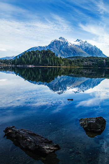 Landscape, Nature, Water, Mountains, Lake, Reflection HD phone wallpaper