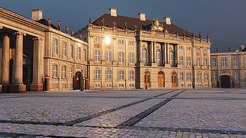 Amalienborg Palace, Pierre Yves Donzallaz, graphy, Archival Beauty HD wallpaper