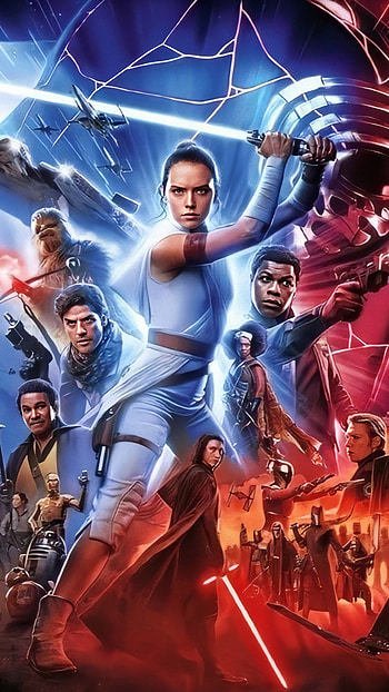 Star Wars Rise of Skywalker, IMAX poster, Sony Xperia HD phone wallpaper