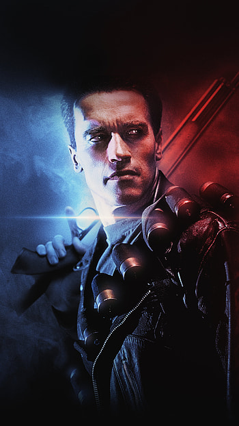 Arnold Schwarzenegger, Terminator 2: Judgment Day HD phone wallpaper