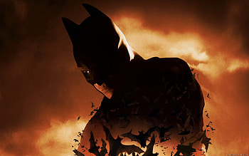 Batman Begins, Movie backgrounds, , Batman logo HD wallpaper