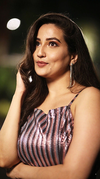 Manjusha, telugu actress, model HD phone wallpaper