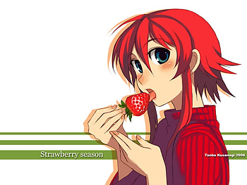 strawberry season, other, girls, , anime HD wallpaper