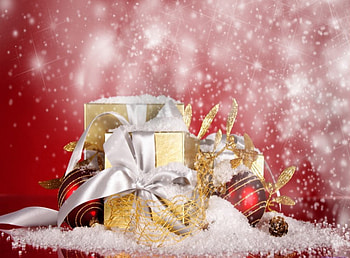 Christmas gifts decorations, decorations, gifts, balls, christmas HD wallpaper