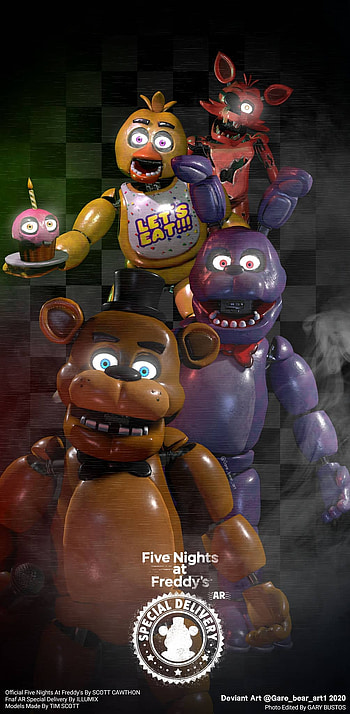 Fnaf, FnafAr, Chica, Bonnie, Freddy, Foxy, FiveNightsAtFreddys HD phone wallpaper