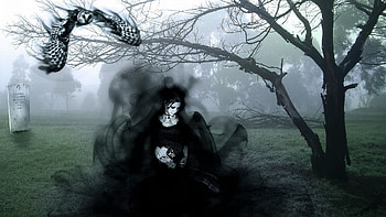 Preview gothic, dark, girl HD wallpaper
