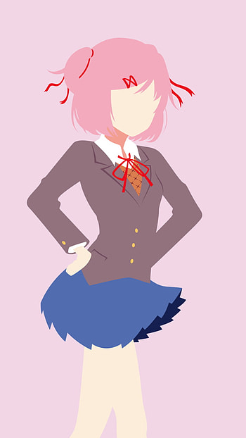 Natsuki, Natsuki (Doki Doki Literature Club!), video game, Doki Doki Literature Club! HD phone wallpaper