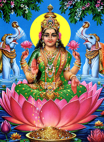 Goddess Mata Lakshmi Devi, Lord Lakshmi HD phone wallpaper