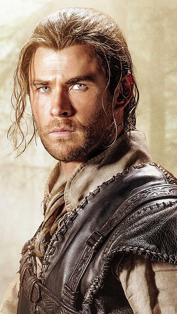 Chris Hemsworth, Huntsman, Winter's War, Sony Xperia HD phone wallpaper
