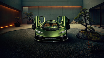 Mercedes Amg One Green Meanie 2025, mercedes, mercedes-benz, cars, amg, green HD wallpaper