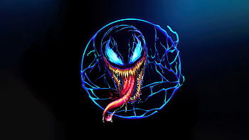 Venom Minimal Design , venom, superheroes, minimalism, minimalist, artist, artwork, digital-art HD wallpaper