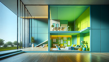 **Modern Home Serenity - Ultra **, Modern Architecture, interior design HD wallpaper