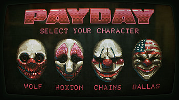 Chains (Payday), Pixel Art, Wolf (Payday), Hoxton (Payday), Video Game, Payday 2, Dallas (Payday), Payday HD wallpaper