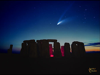 stonehenge comet, stonehenge, comet HD wallpaper