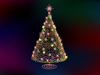 New Year, Miscellanea, Miscellaneous, Colorful, Colourful, Christmas Tree HD wallpaper