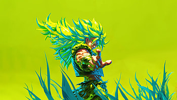 Dragon Ball Broly, broly, dragon-ball, anime, artist, artwork, digital-art HD wallpaper