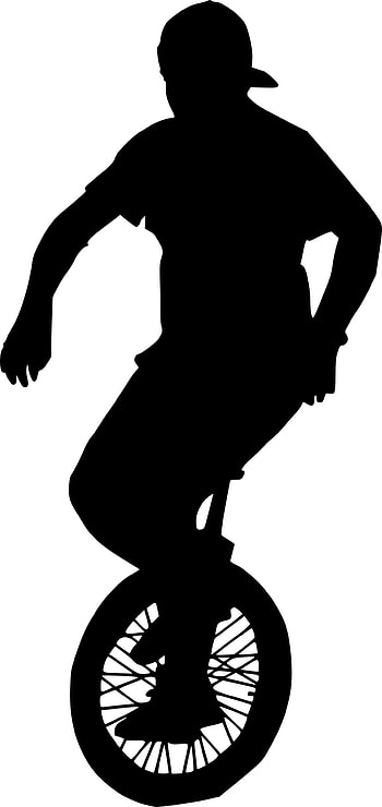 Monochrome, Unicycle HD phone wallpaper