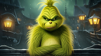 Grinch - Whimsical Holiday Villain Background, The Grinch HD wallpaper