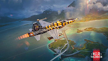 War Thunder Aircraft in Stunning Ultra, video game, War Thunder, aircraft, Northrop F-5 HD wallpaper