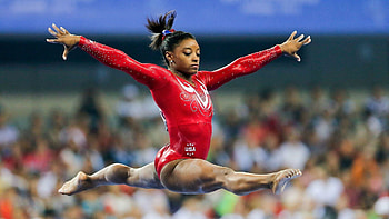 Simone Biles, Olympic gymnast, Stunning , Inspiring backgrounds HD wallpaper