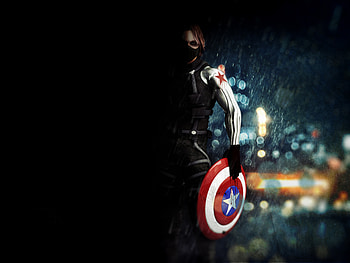 Bucky Barnes The Winter Solider Artwork , winter-solider, artwork, digital-art, superheroes HD wallpaper