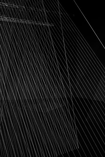 Lines, Bw, Chb, Stripes, Streaks, Crossing, Intersection HD phone wallpaper