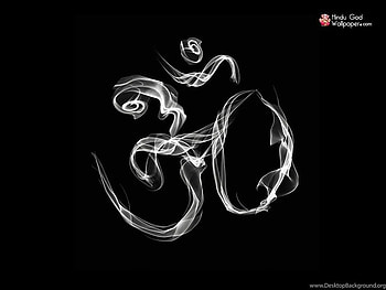 Black Om , Black & White Om Symbol Background HD wallpaper