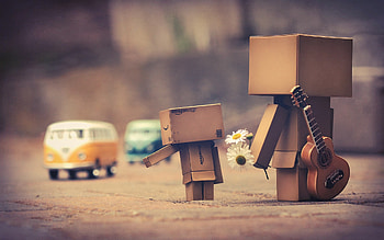 Danbo Musician, danbo, guitar HD wallpaper