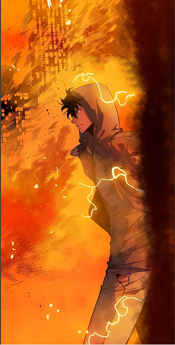 Solo Leveling, manhwa, manga, anime HD phone wallpaper