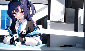 Hayase Yuuka, Hayase Yuuka, video game, Blue Archive HD wallpaper