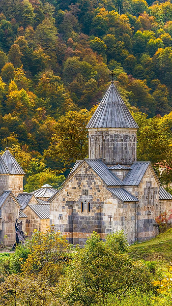 Haghartsin Monastery, Armenia HD phone wallpaper