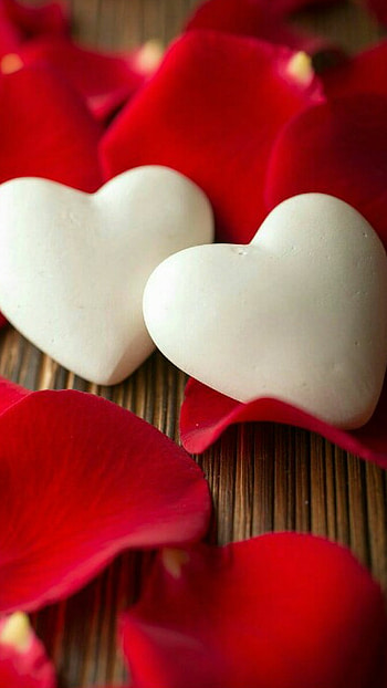 Beautiful Heart, Heart Background HD phone wallpaper