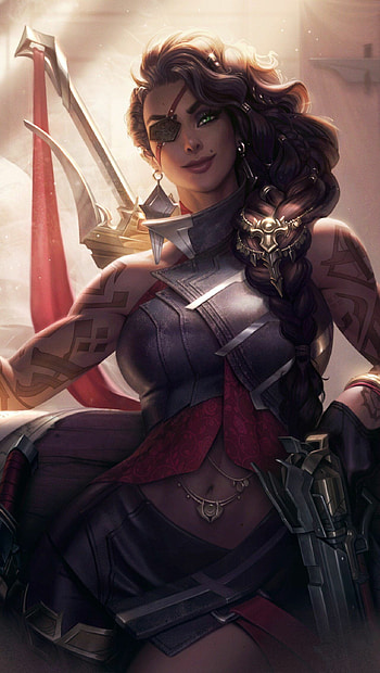 Samira, League of Legends HD phone wallpaper