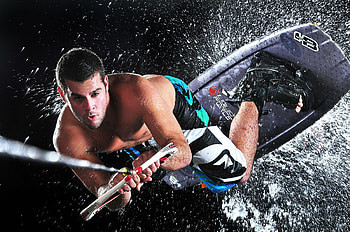Wakeboarding wonders, graphy delight, Action-packed sport, Watersport art HD wallpaper