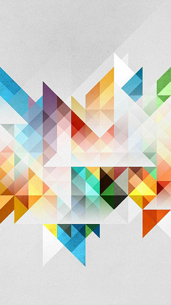 Geometric shapes HD phone wallpaper