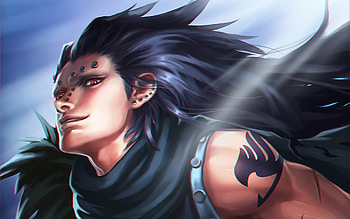 Gajeel Redfox, Iron dragon slayer, Fairy Tail guild, Powerful magic HD wallpaper