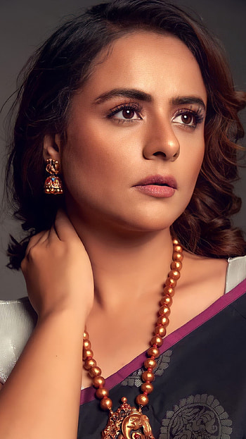 Prachi Tehlan, saree beauty, malayalam actress HD phone wallpaper