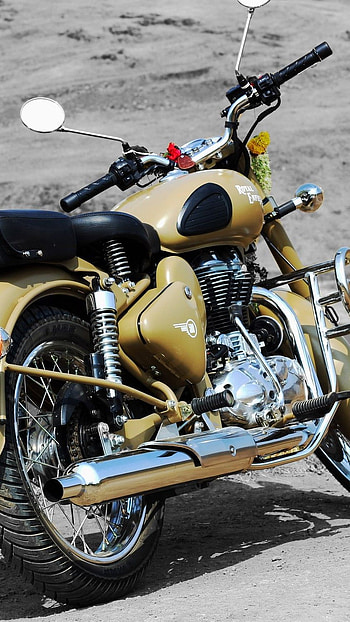 Bullet Bike, Royal Enfield Himalayan road bike, royal enfield himalayan, royal enfield himalayan roa dbike HD phone wallpaper