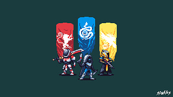 Destiny 2 Pixel Artwork , destiny-2, destiny, games, pixel, 8-bit, artist, artwork HD wallpaper