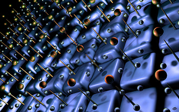 Structure, 3D, Thorns, Spikes, Sphere, Cuba, Spheres HD wallpaper